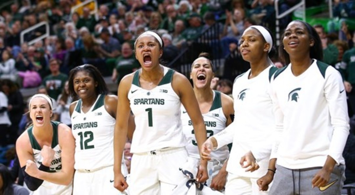 Michigan State Women’s Basketball (PHOTO:  MSU SID)